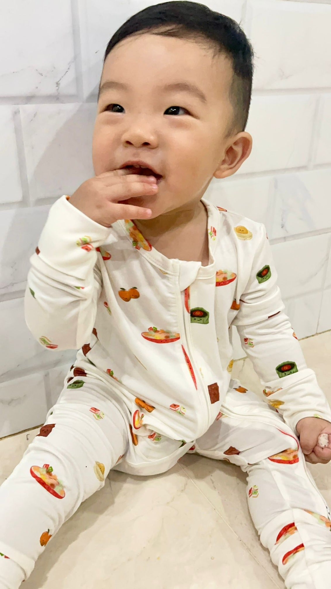Baby Sleepysuit - CNY Snackies!!
