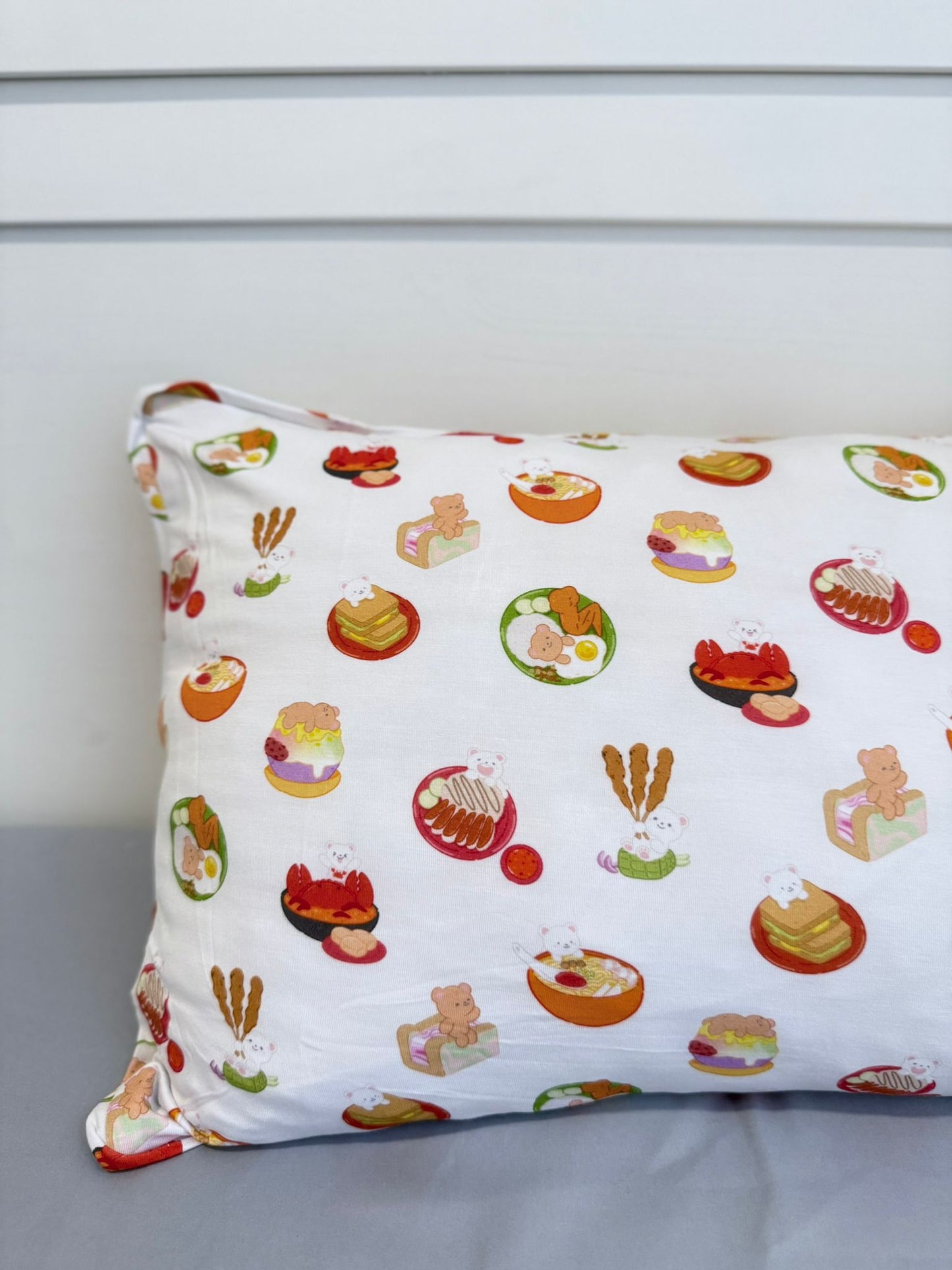Mochi Head Pillow - Makan Time!