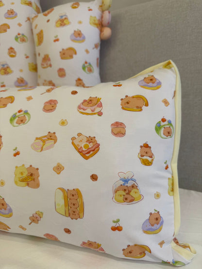 Mochi Head Pillow -  Capy Café