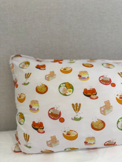 Mochi Head Pillow - Makan Time!