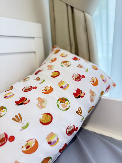 Mochi Head Pillow - Makan Time!